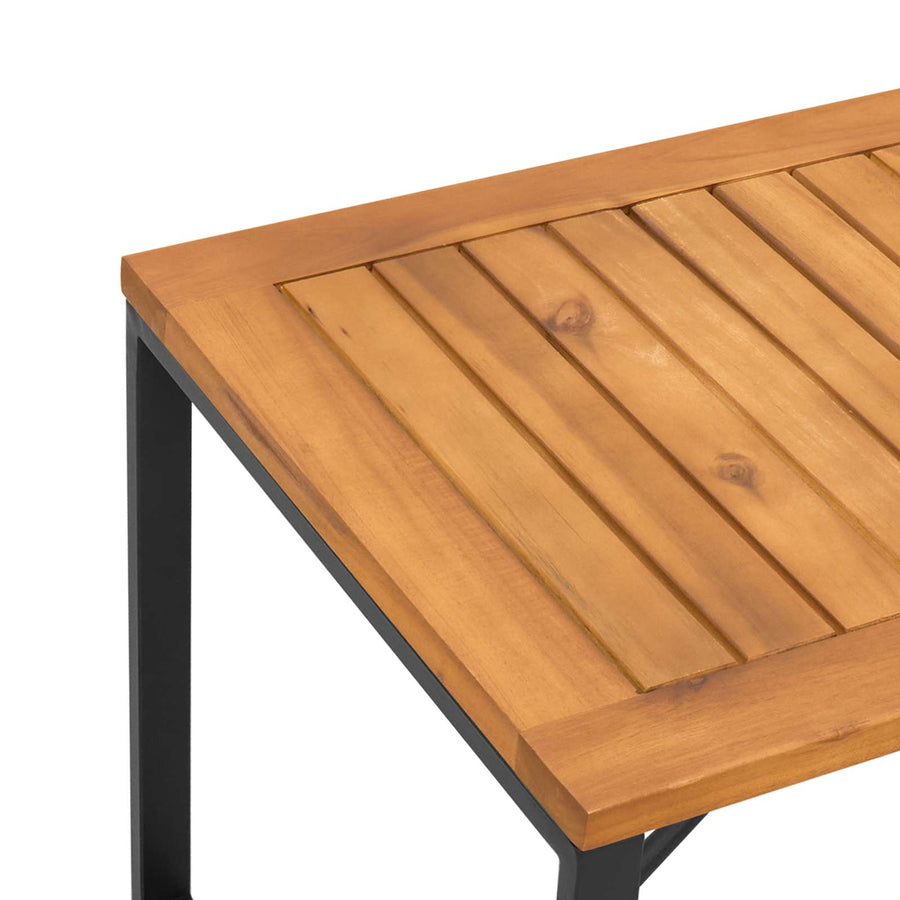 Buitenmeubelset Met Kussen 3 Pcs Lichtgrijs 2x stoel +tafel