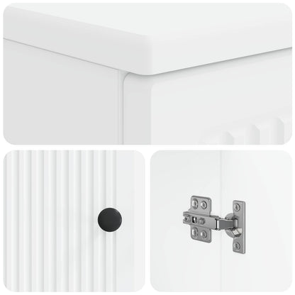 Badkamer wastafelkast UTRECHT Wit 59,5 x 31,5 x 59 cm
