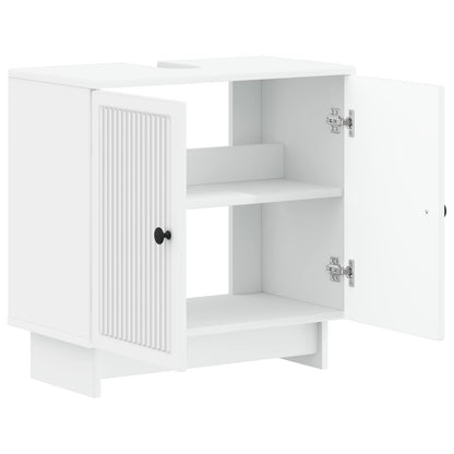Badkamer wastafelkast UTRECHT Wit 59,5 x 31,5 x 59 cm