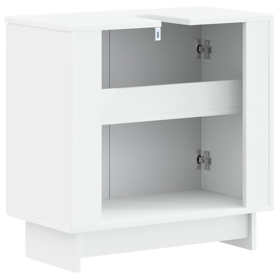 Badkamer wastafelkast UTRECHT Wit 59,5 x 31,5 x 59 cm