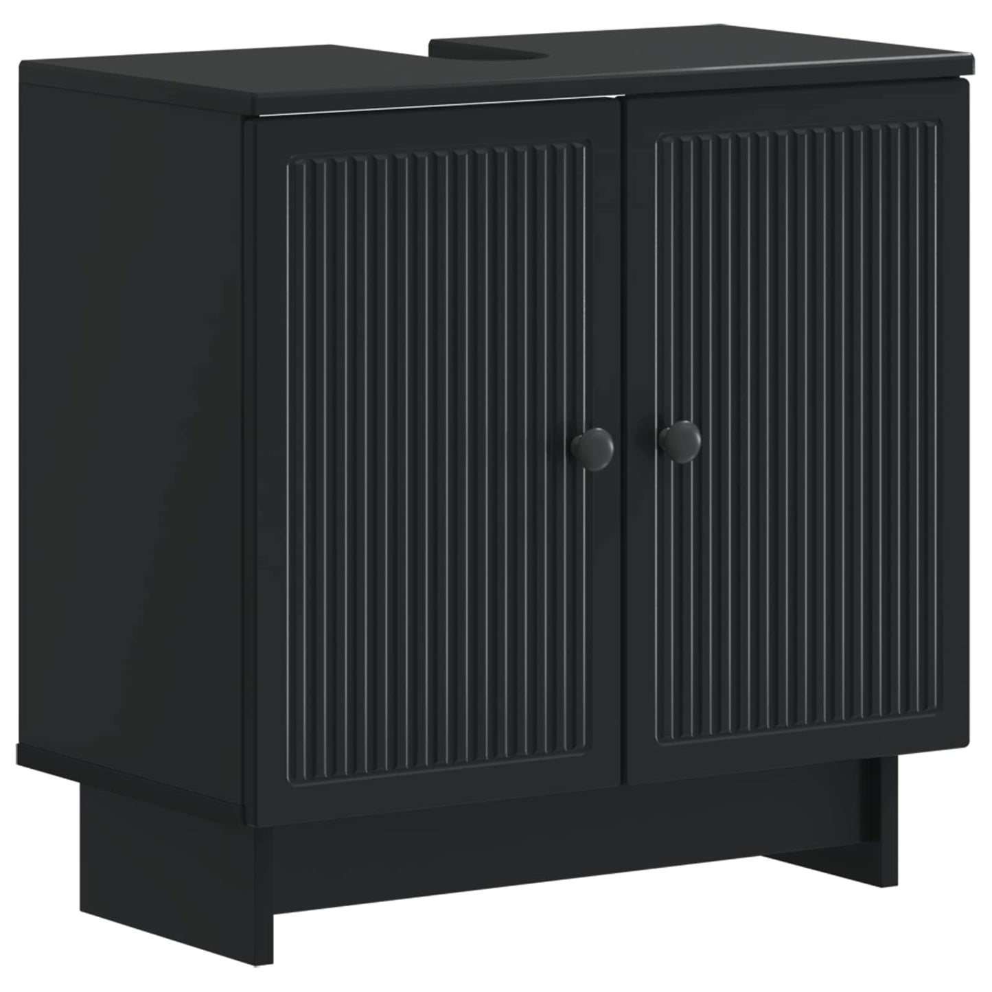 Badkamer wastafelkast EDE Zwart 59,5 x 31,5 x 59 cm
