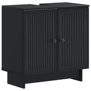 Badkamer wastafelkast EDE 59,5x31,5x59 cm zwart