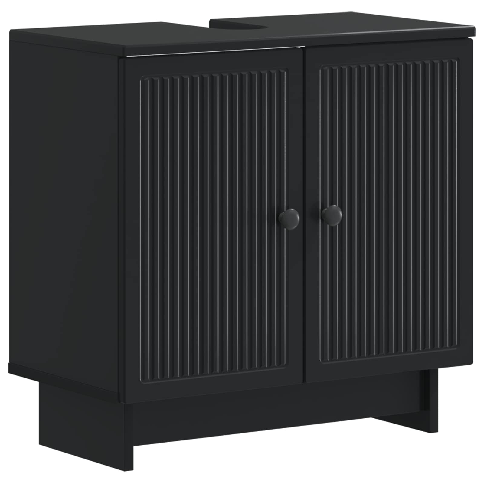 Badkamer wastafelkast EDE Zwart 59,5 x 31,5 x 59 cm