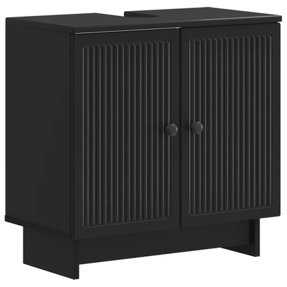 Badkamer wastafelkast EDE Zwart 59,5 x 31,5 x 59 cm