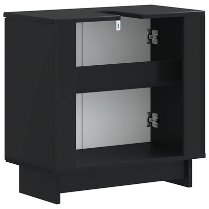 Badkamer wastafelkast EDE Zwart 59,5 x 31,5 x 59 cm