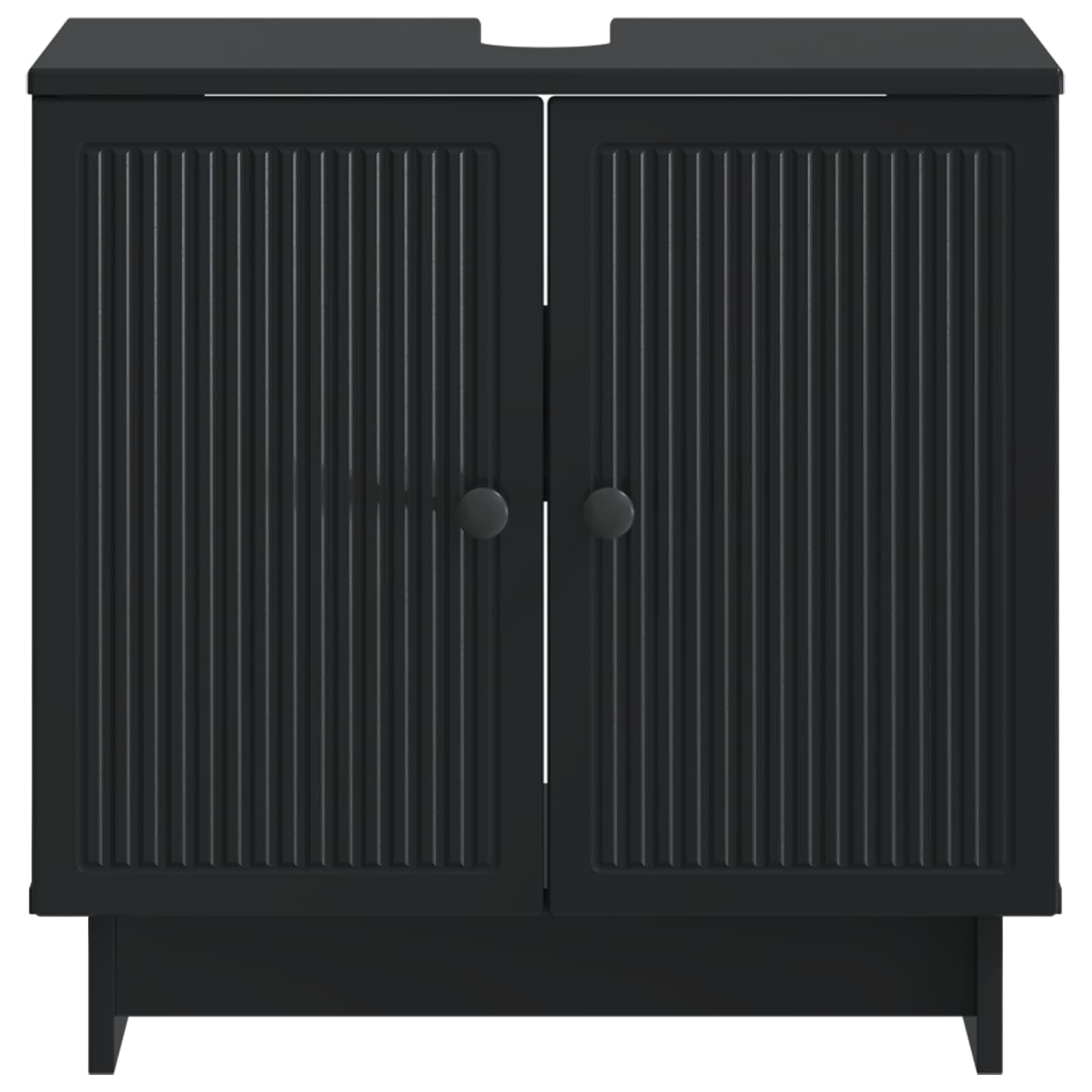 Badkamer wastafelkast EDE Zwart 59,5 x 31,5 x 59 cm