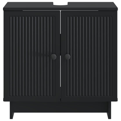 Badkamer wastafelkast EDE Zwart 59,5 x 31,5 x 59 cm