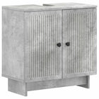 Badkamer wastafelkast EDE Betongrijs 59,5 x 31,5 x 59 cm