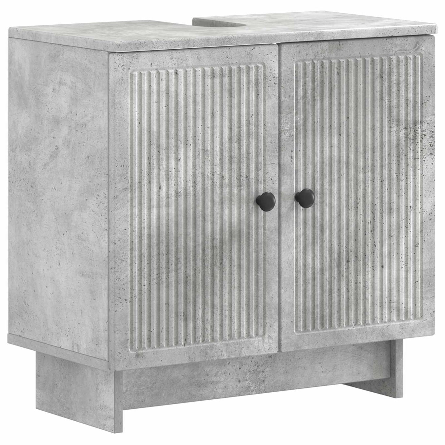 Badkamer wastafelkast EDE Betongrijs 59,5 x 31,5 x 59 cm