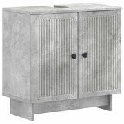 Badkamerwastafelkast EDE 59,5x31,5x59 cm betongrijs