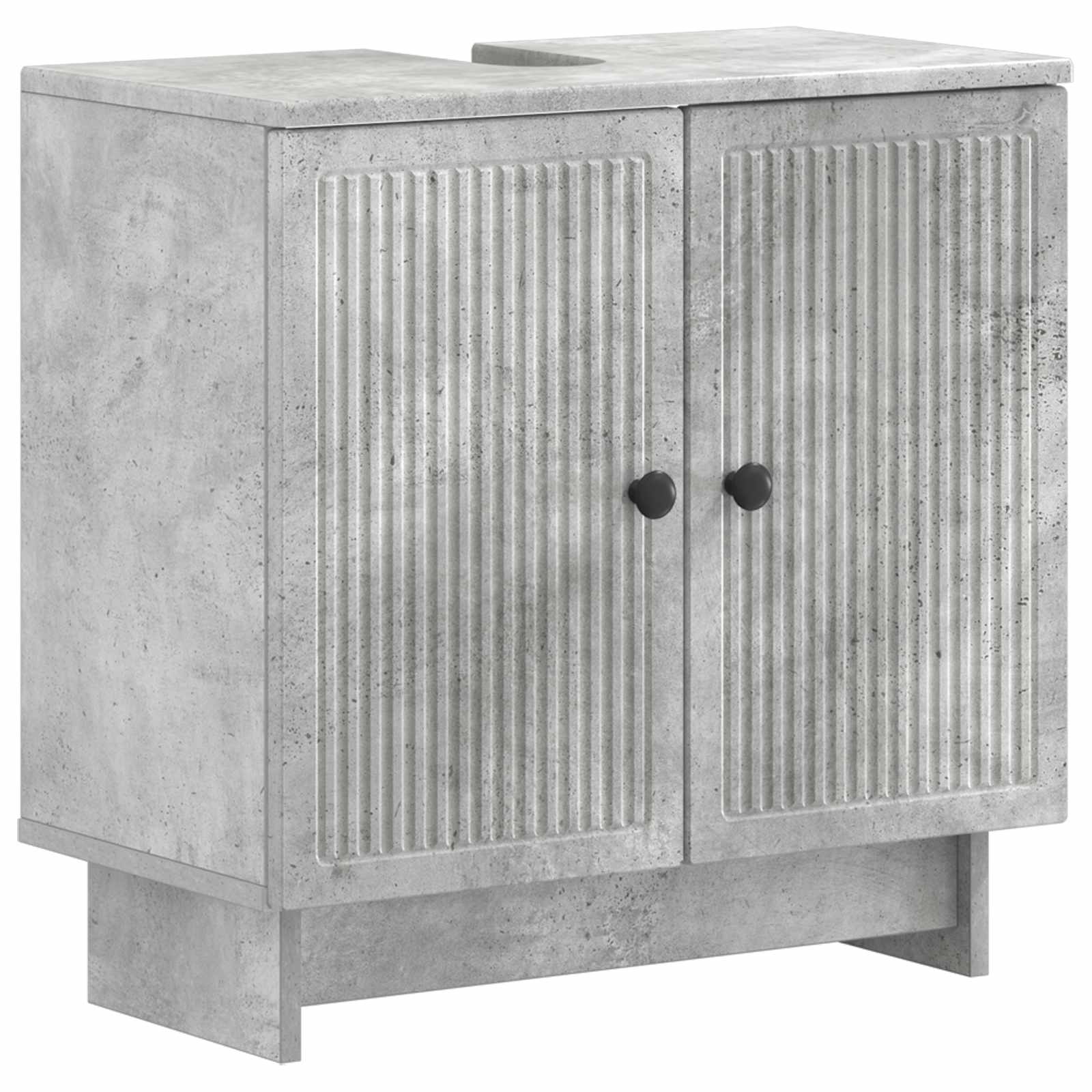 Badkamer wastafelkast EDE Betongrijs 59,5 x 31,5 x 59 cm