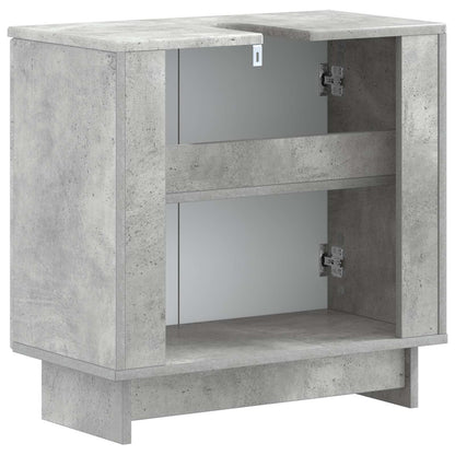 Badkamer wastafelkast EDE Betongrijs 59,5 x 31,5 x 59 cm
