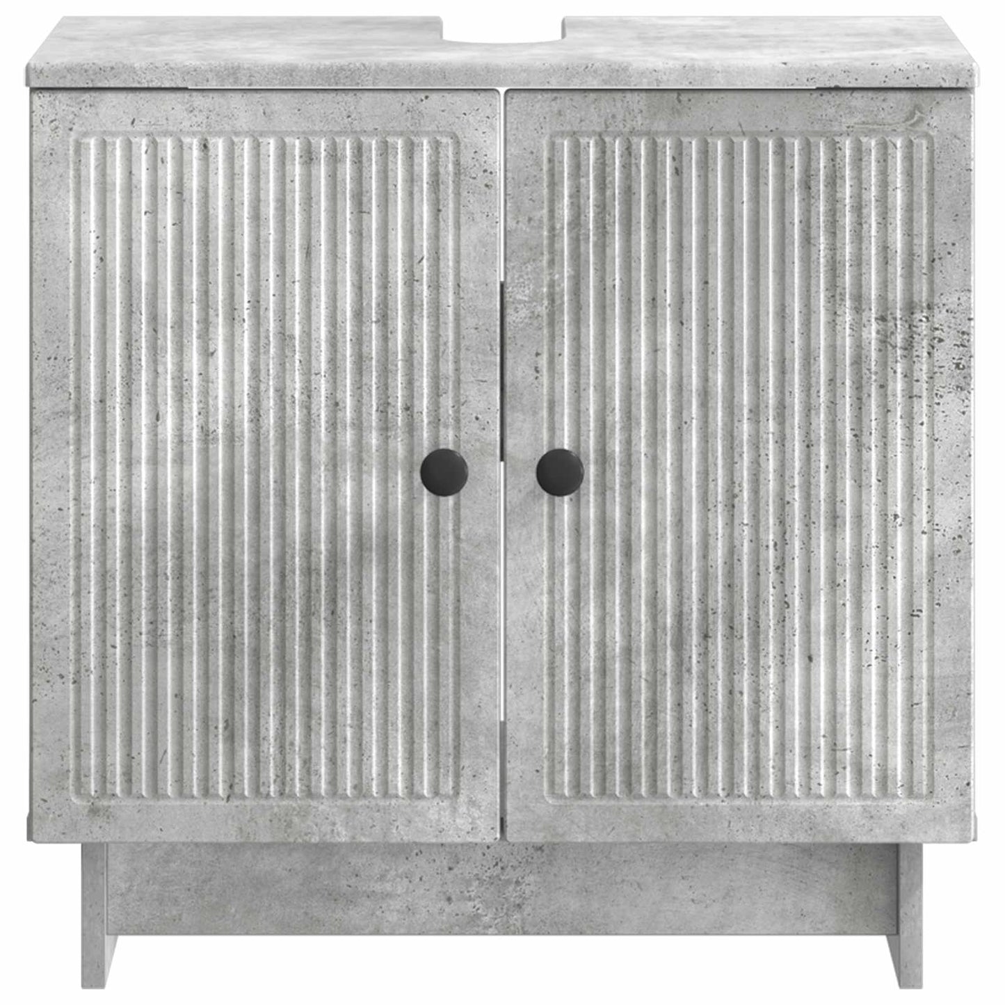 Badkamer wastafelkast EDE Betongrijs 59,5 x 31,5 x 59 cm