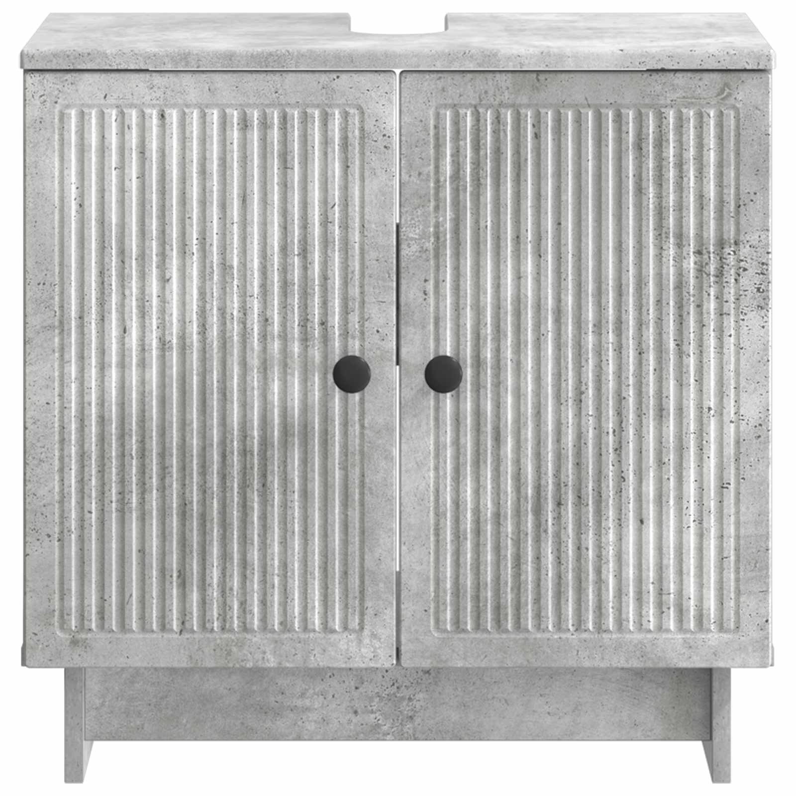 Badkamer wastafelkast EDE Betongrijs 59,5 x 31,5 x 59 cm