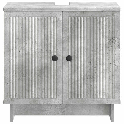 Badkamer wastafelkast EDE Betongrijs 59,5 x 31,5 x 59 cm