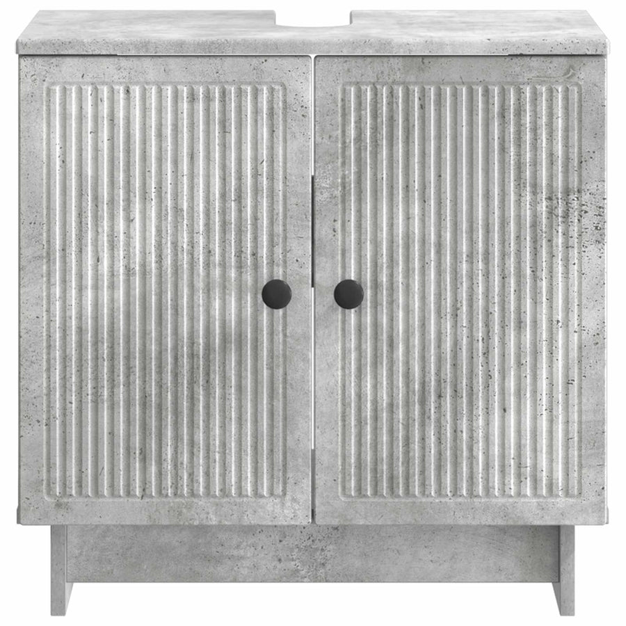 Badkamer wastafelkast EDE Betongrijs 59,5 x 31,5 x 59 cm