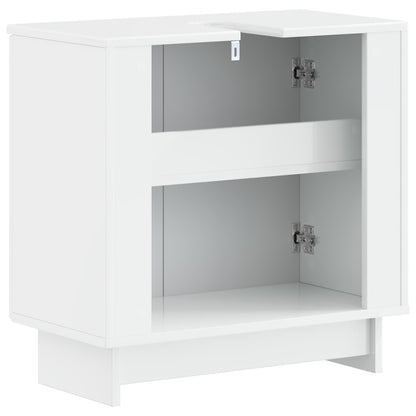 Badkamer wastafelkast EDE Hoogglans Wit 59,5 x 31,5 x 59 cm
