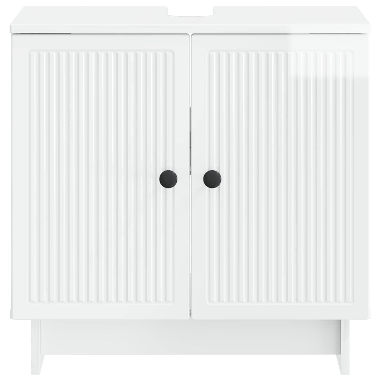Badkamer wastafelkast EDE Hoogglans Wit 59,5 x 31,5 x 59 cm