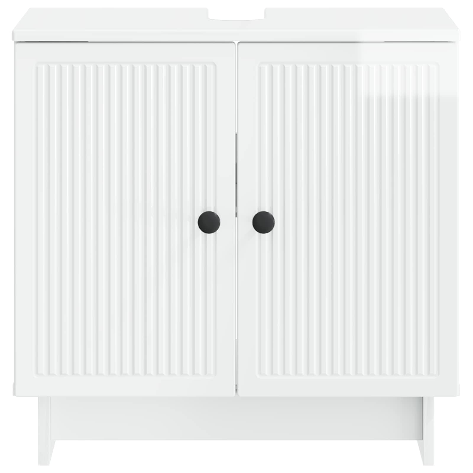 Badkamer wastafelkast EDE Hoogglans Wit 59,5 x 31,5 x 59 cm