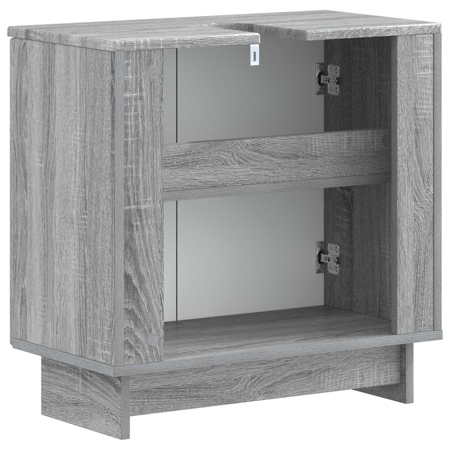 Badkamer wastafelkast EDE Grijs Sonoma 59,5 x 31,5 x 59 cm