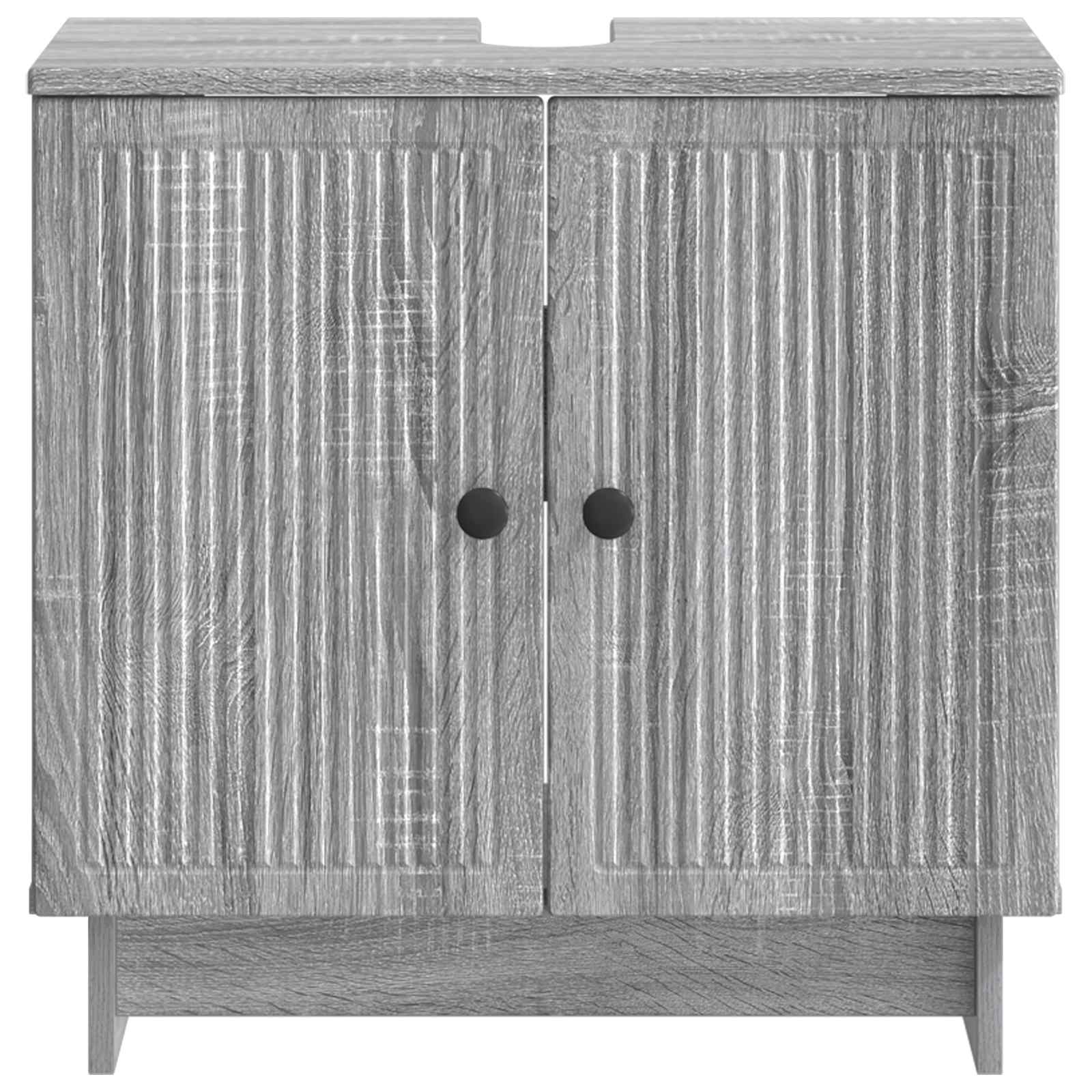 Badkamer wastafelkast EDE Grijs Sonoma 59,5 x 31,5 x 59 cm