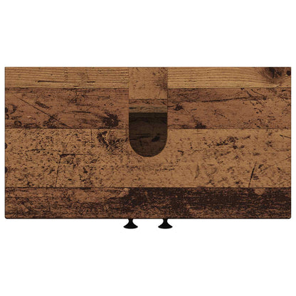 Badkamer wastafelkast EDE Oud hout 59,5 x 31,5 x 59 cm