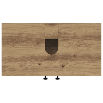 Badkamer wastafelkast EDE Artisanaal eiken 59,5 x 31,5 x 59 cm