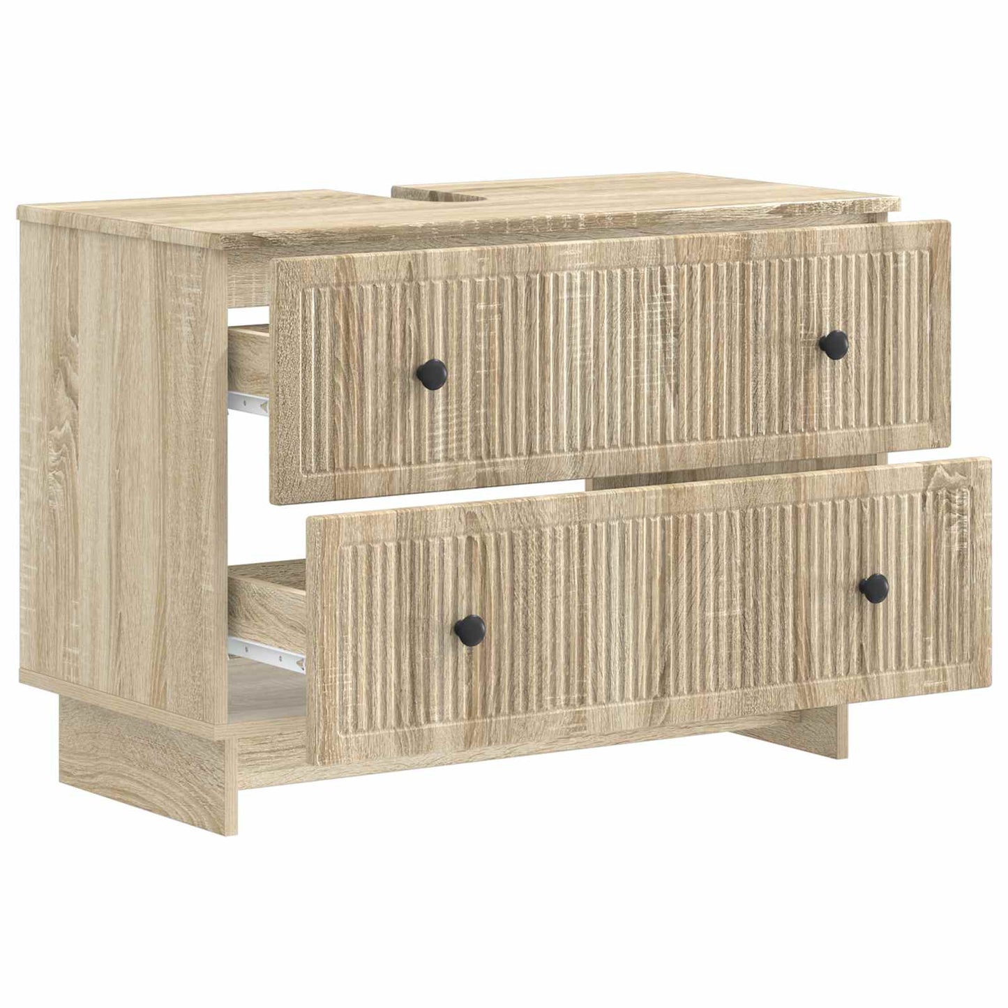 Badkamer wastafelkast EDE Sonoma Eiken 82 x 41 x 59 cm