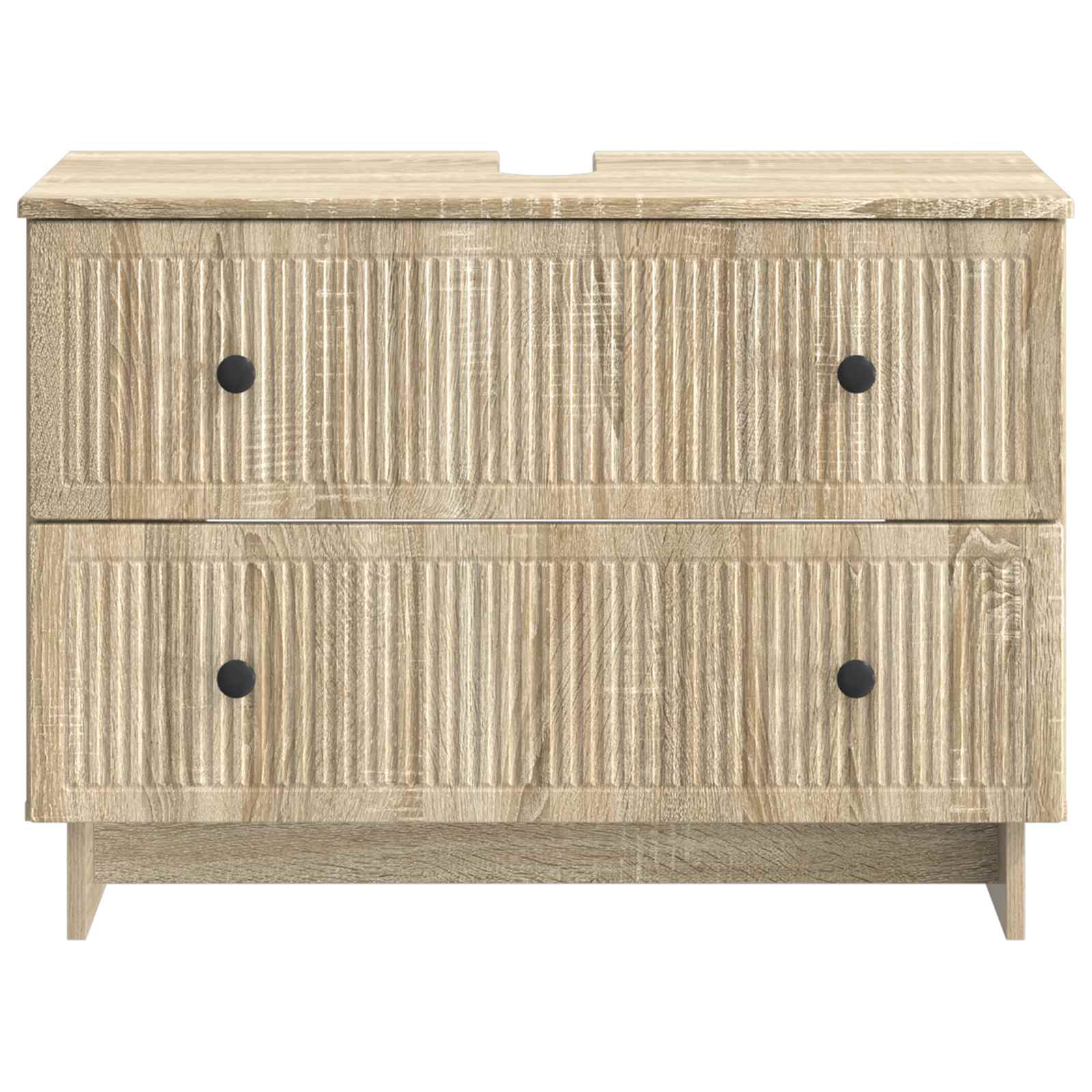 Badkamer wastafelkast EDE Sonoma Eiken 82 x 41 x 59 cm