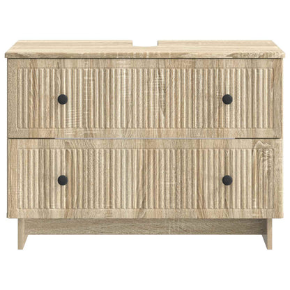 Badkamer wastafelkast EDE Sonoma Eiken 82 x 41 x 59 cm