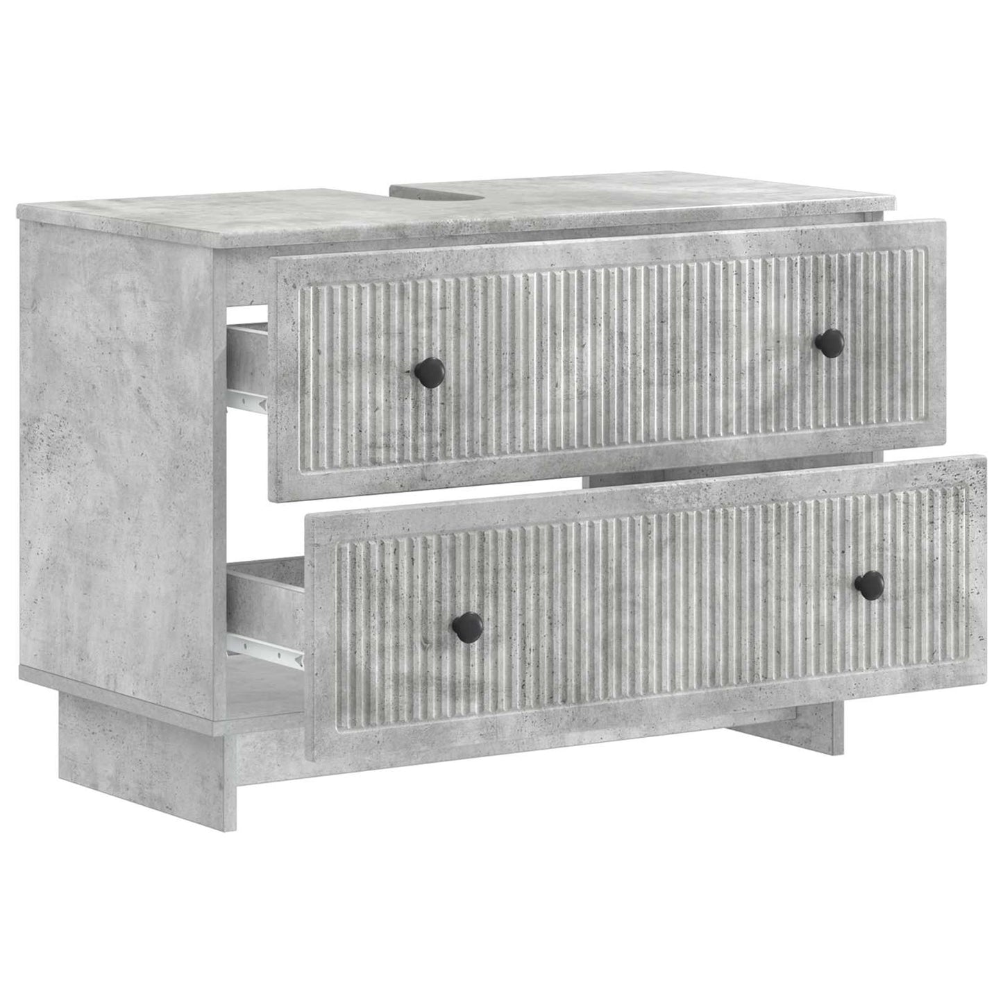 Badkamer wastafelkast EDE Betongrijs 82 x 41 x 59 cm
