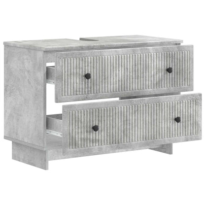 Badkamer wastafelkast EDE Betongrijs 82 x 41 x 59 cm