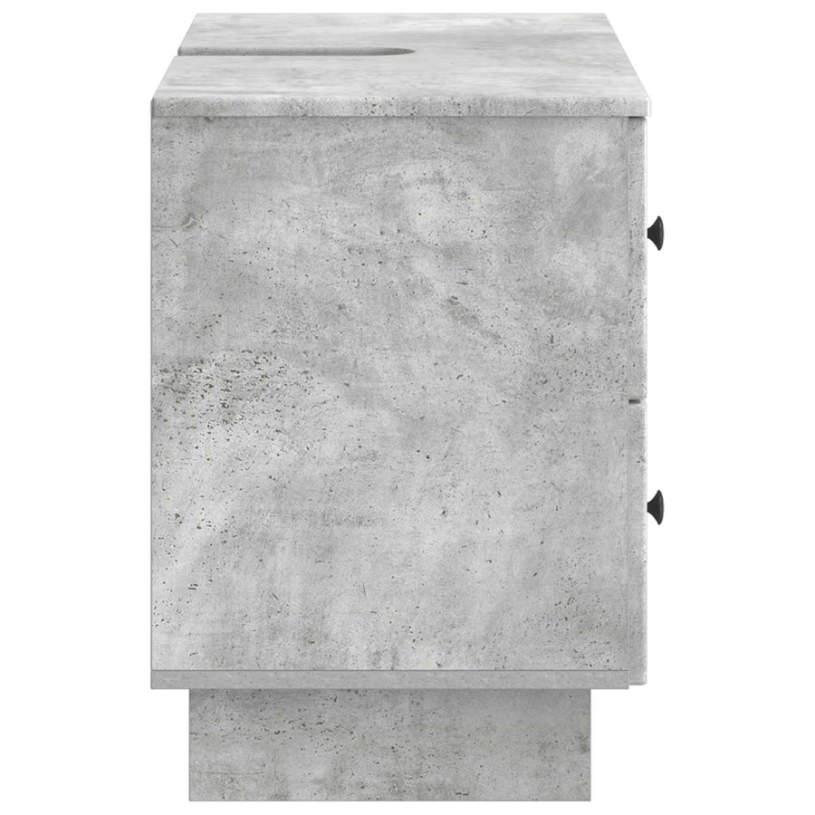 Badkamer wastafelkast EDE Betongrijs 82 x 41 x 59 cm