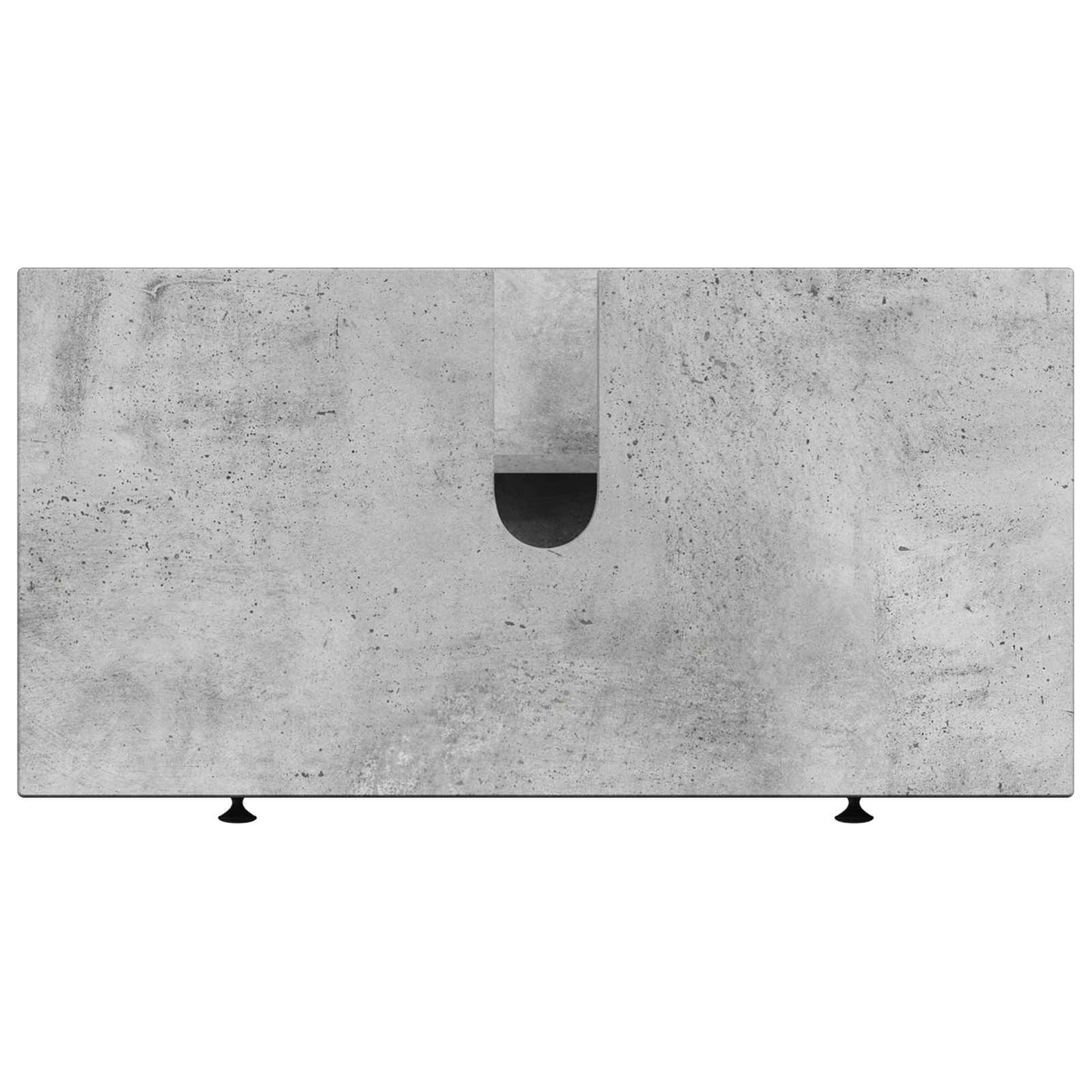 Badkamer wastafelkast EDE Betongrijs 82 x 41 x 59 cm