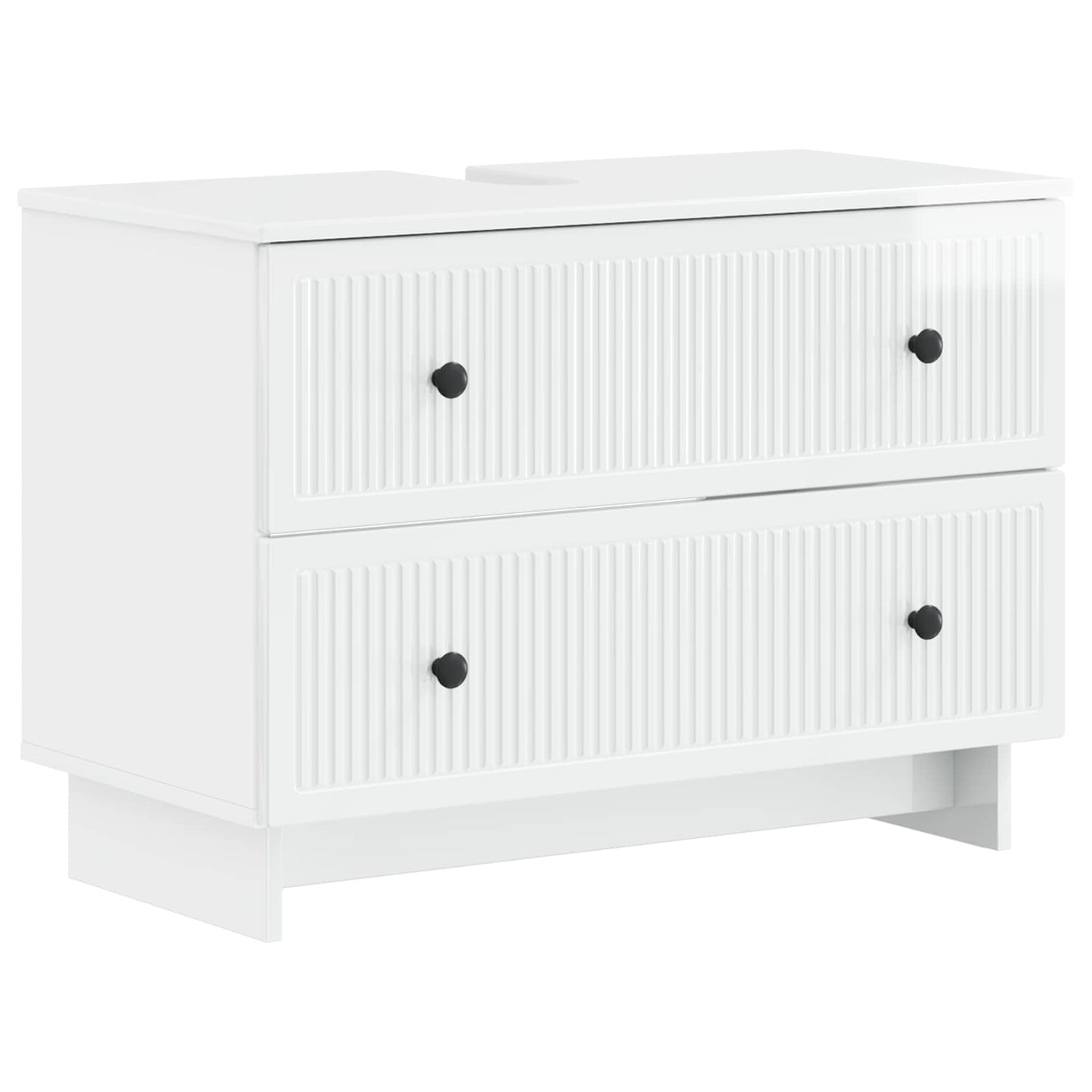 Badkamer wastafelkast EDE Hoogglans Wit 82 x 41 x 59 cm
