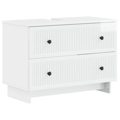 Badkamer wastafelkast EDE Hoogglans Wit 82 x 41 x 59 cm