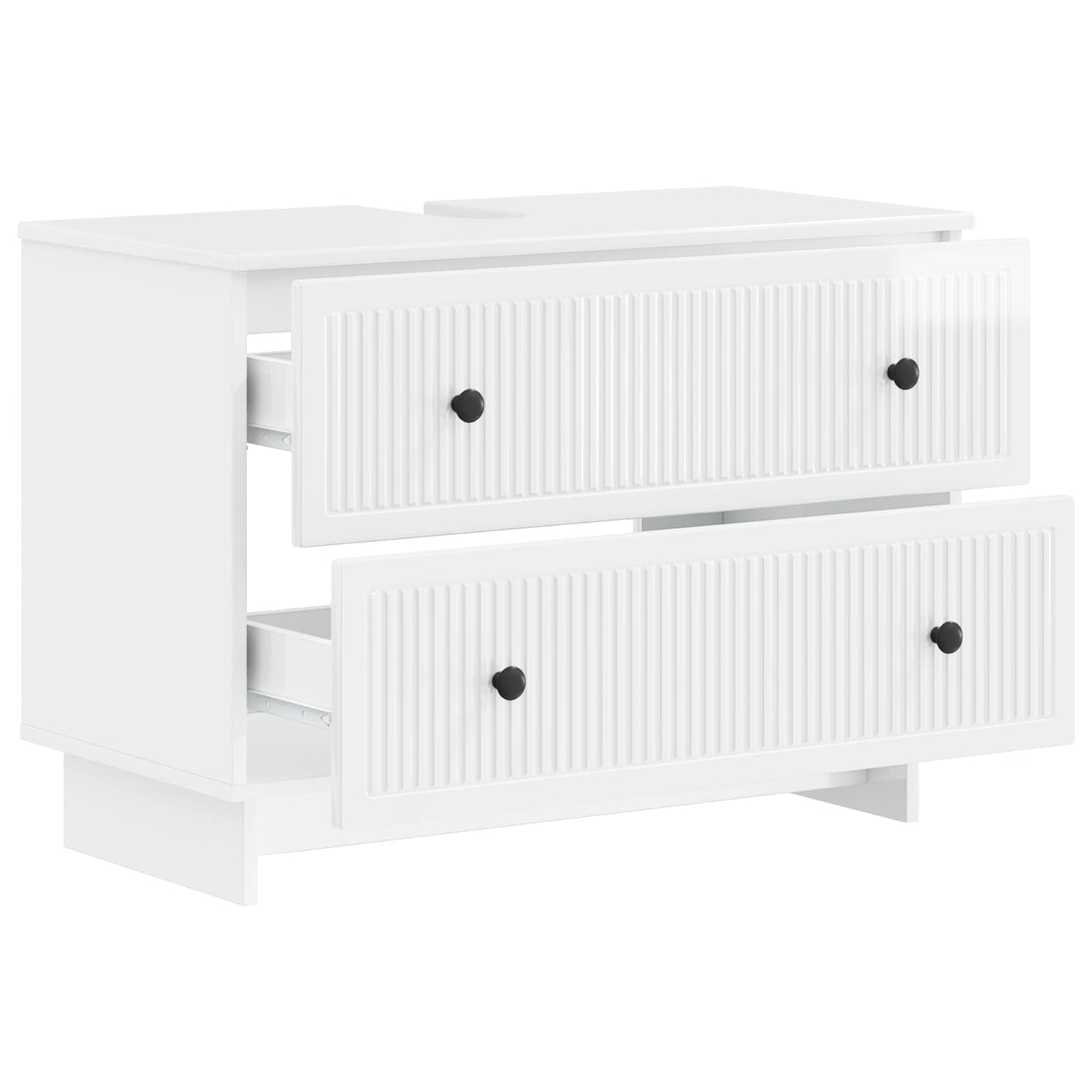 Badkamer wastafelkast EDE Hoogglans Wit 82 x 41 x 59 cm