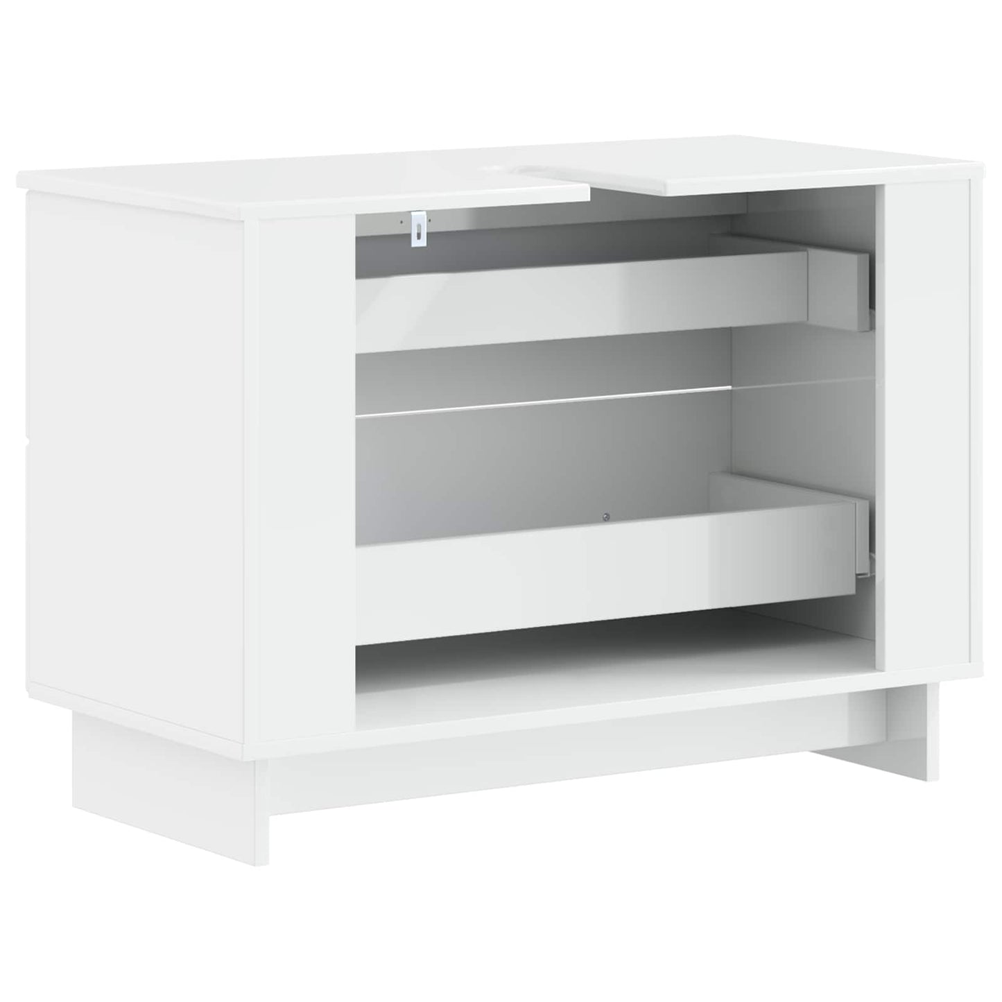 Badkamer wastafelkast EDE Hoogglans Wit 82 x 41 x 59 cm