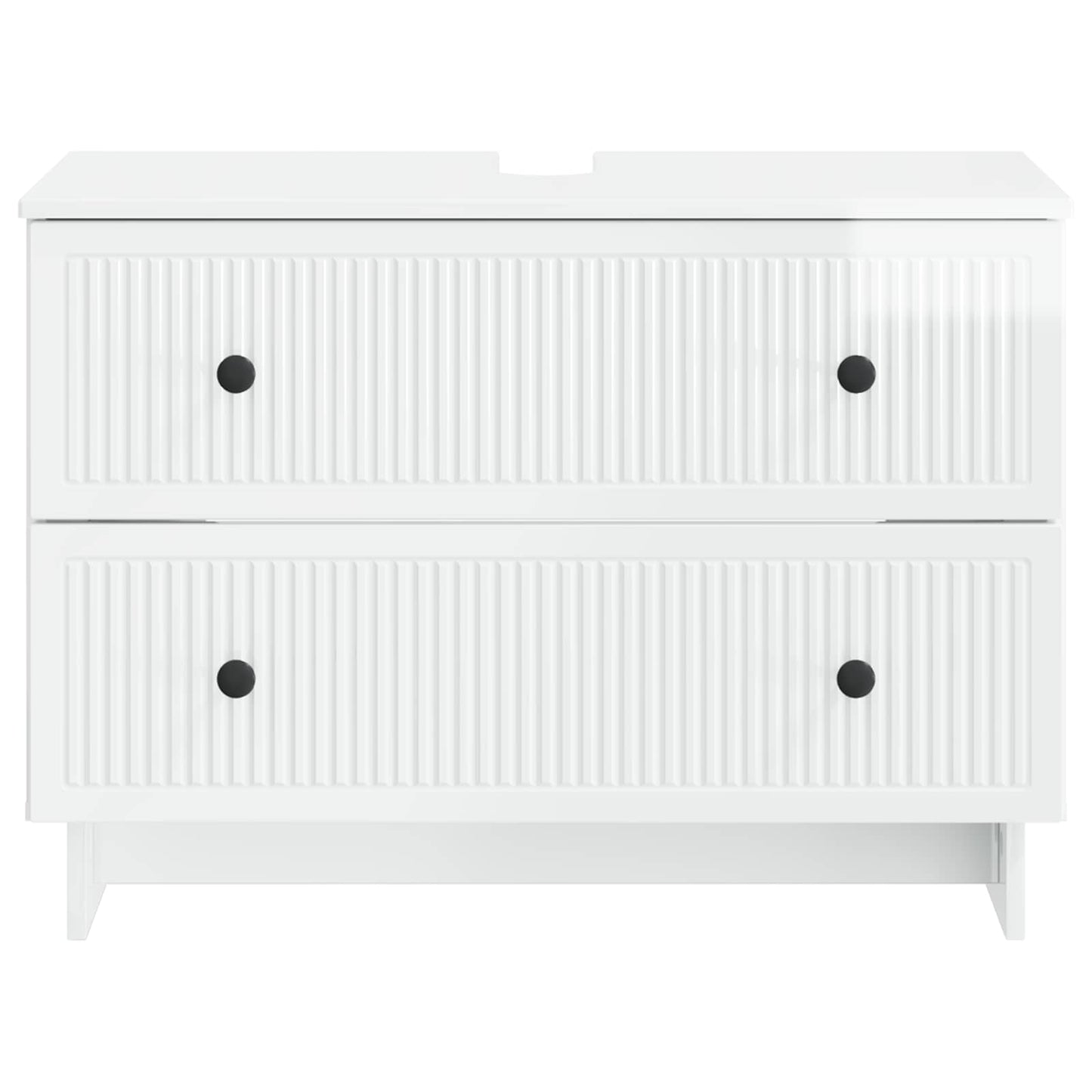 Badkamer wastafelkast EDE Hoogglans Wit 82 x 41 x 59 cm