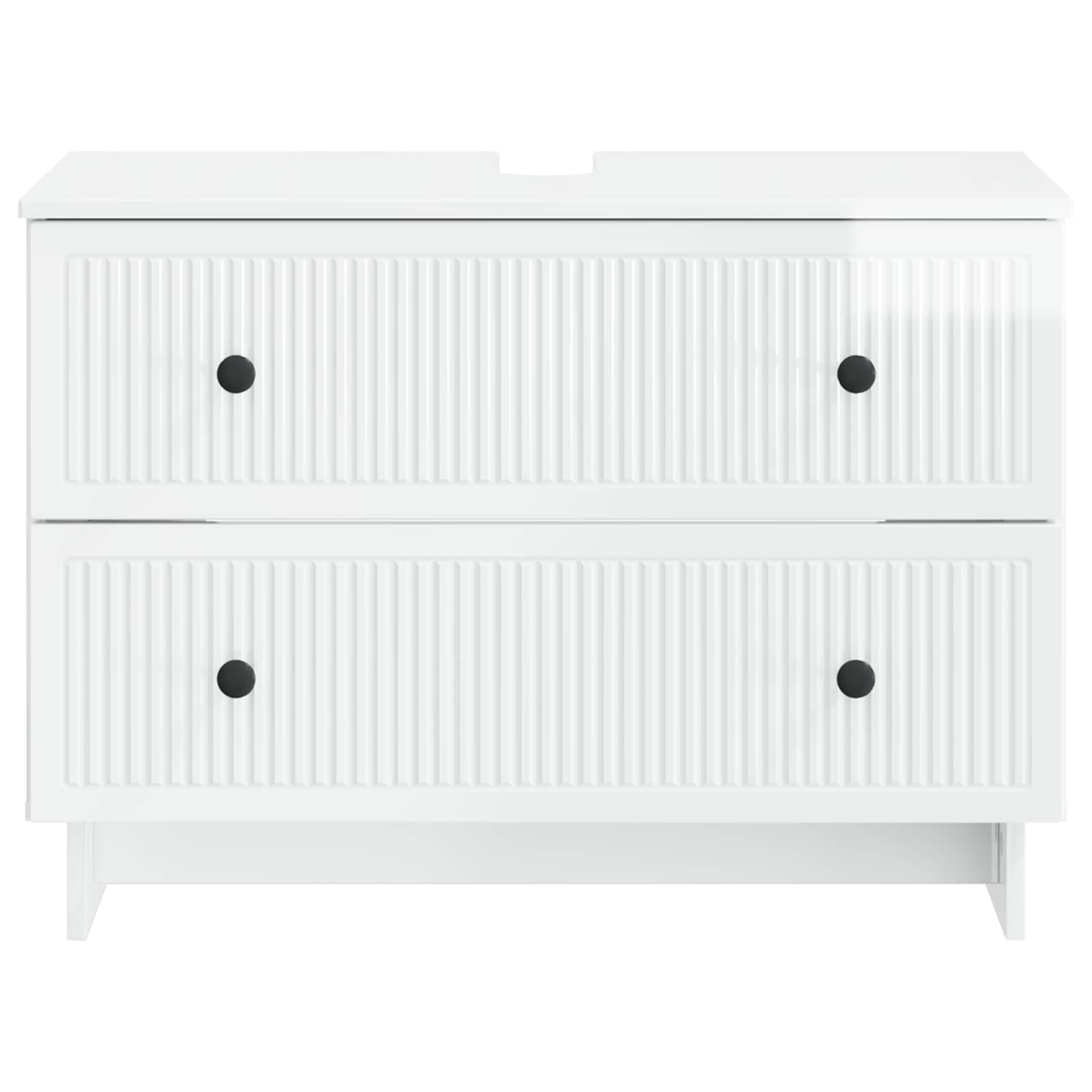 Badkamer wastafelkast EDE Hoogglans Wit 82 x 41 x 59 cm