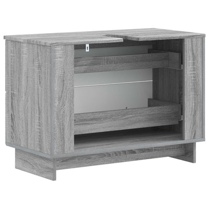 Badkamer wastafelkast EDE Grijs Sonoma 82 x 41 x 59 cm