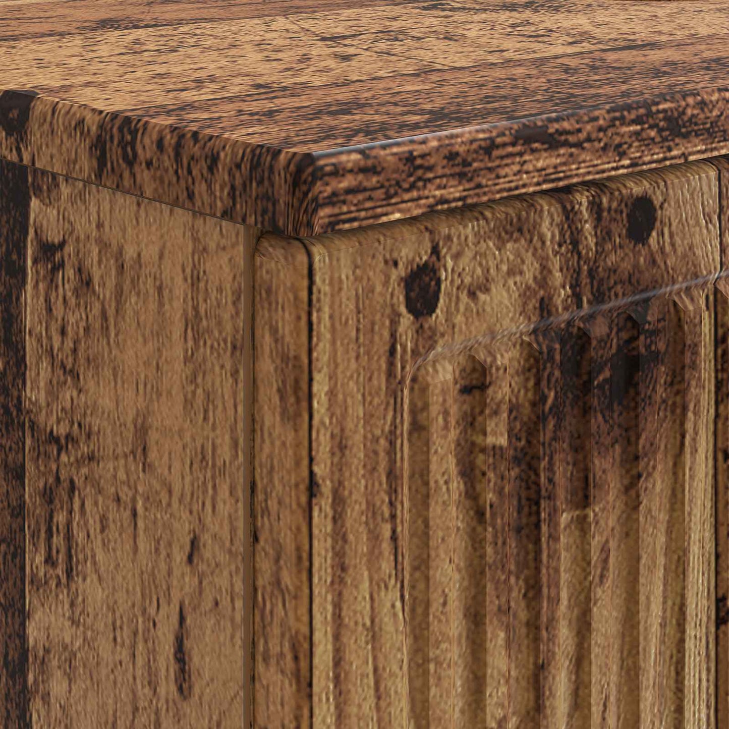 Badkamer wastafelkast EDE Oud hout 82 x 41 x 59 cm Bewerkt hout