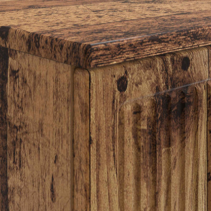 Badkamer wastafelkast EDE Oud hout 82 x 41 x 59 cm Bewerkt hout