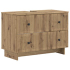 Badkamer wastafelkast EDE Artisanaal eiken 82 x 41 x 59 cm