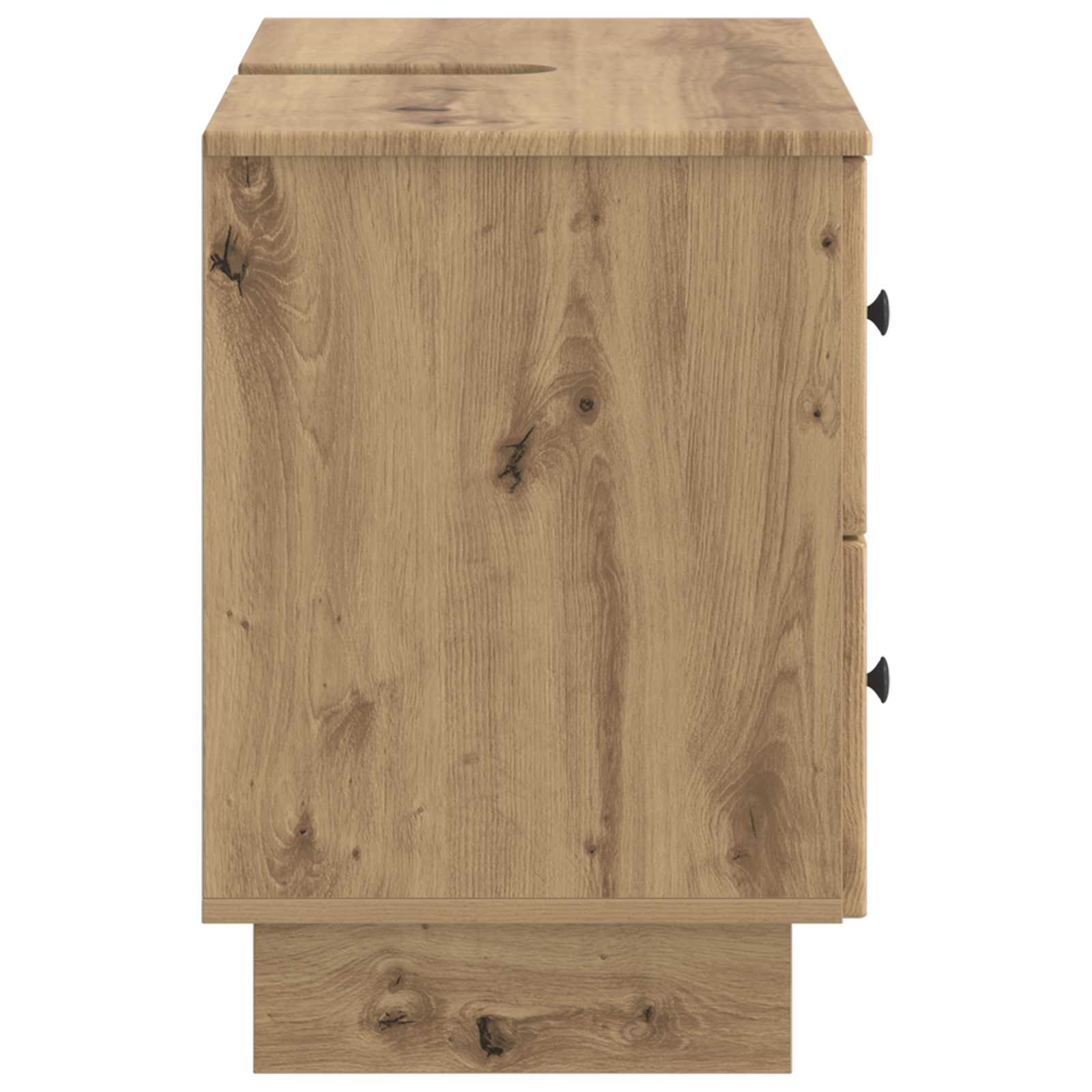 Badkamer wastafelkast EDE Artisanaal eiken 82 x 41 x 59 cm