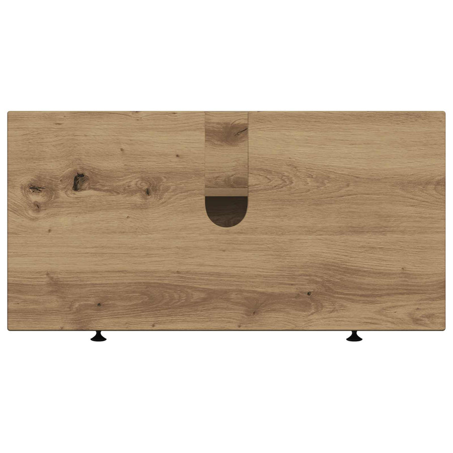 Badkamer wastafelkast EDE Artisanaal eiken 82 x 41 x 59 cm