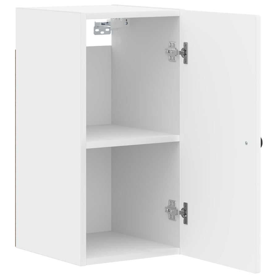 Badkamer wandkast EDE Wit 30 x 31 x 59 cm Bewerkt hout