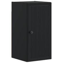 Badkamer wandkast EDE Zwart 30 x 31 x 59 cm Bewerkt hout