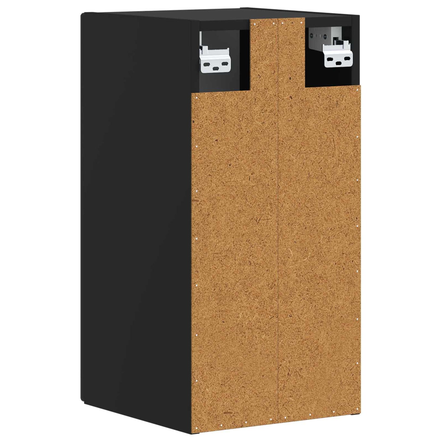 Badkamer wandkast EDE Zwart 30 x 31 x 59 cm Bewerkt hout