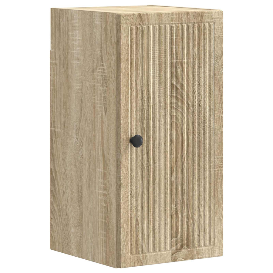 Badkamer wandkast EDE Sonoma Eiken 30 x 31 x 59 cm Bewerkt hout